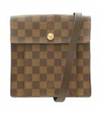 ルイヴィトン LOUIS VUITTON ダミエ エベヌ ピムリコ ショルダーバッグ ロゴ 茶 ブラウン N45272 /BB ■OH