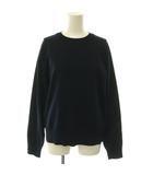 ミューズ ドゥーズィエム クラス MUSE de Deuxieme Classe 26SS LOREL クルーネックプルオーバー ニット カットソー 長袖 紺 ネイビー 26080500420010 /HS ■OS