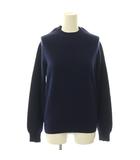 トリココムデギャルソン tricot COMME des GARCONS AD20106 カシミヤ クルーネック ニット セーター 長袖 ネイビー /ES ■OS