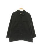 25AW 長袖シャツ オーバーサイズ 40 ネイビー /HK ■OS