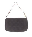 ルイヴィトン LOUIS VUITTON モノグラム ポシェット アクセソワール アクセサリーポーチ 茶色 ブラウン M51980 /SR ■OH