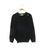 マディソンブルー MADISONBLUE HELLO CREW NECK PO ニット セーター プルオーバー クルーネック 長袖 01 黒 ブラック /HS ■OS