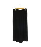 エムエムシックス メゾンマルジェラ MM6 Maison Margiela プリーツワイドパンツ スカンツ 38 黒 ブラック S52KA0215 /HS ■OS