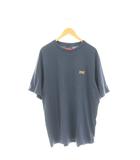 シュプリーム SUPREME 25SS Warm Up Washed S/S Top Tシャツ カットソー 半袖 ロゴ刺繍 XL ネイビー /DO ■OS