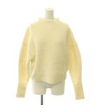ルシェルブルー LE CIEL BLEU ボアハイネックニット セーター 長袖 36 ホワイト /HK ■OS