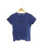 Tシャツ カットソー 半袖 フロントロゴ T2 青 ブルー /SS ■OS