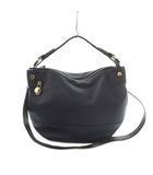 フルラ FURLA 2WAY ショルダーバッグ ハンドバッグ レザー 紺 ネイビー /MI ■OS