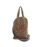 グッドグリーフ GOOD GRIEF 24AW BELT with LEOPARD IT BAG 2WAY ハンドバッグ ショルダーバッグ レオパード柄 茶 ブラウン 黒 ブラック /MI ■OS