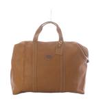 ロンシャン LONGCHAMP レザーボストンバッグ ボストンバッグ ハンドバッグ 茶 ブラウン 旅行 大容量 /RI ■OS ■SH