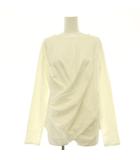 ルーニィ LOUNIE 26SS ねじりデザインカットソー 長袖 F ホワイト /DO ■OS