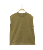 CRECA ノースリーブTシャツ カットソー 8 カーキ /MY ■OS