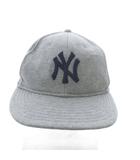 ループウィラー LOOPWHEELER NEW ERA  ニューヨークヤンキース 9FIFTYキャップ 帽子 スウェット 野球帽 グレー /YO15 ■AD