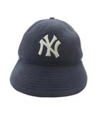 ループウィラー LOOPWHEELER NEW ERA  ニューヨークヤンキース 9FIFTYキャップ 帽子 スウェット 野球帽 ブラック /YO14 ■AD