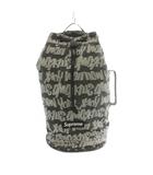 シュプリーム SUPREME Fat Tip Jacquard Denim Backpack リュックサック バックパック ドローストリング ロゴプリント デニム グレー /MI ■OS