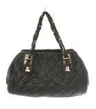 シャネル CHANEL マトラッセ Lady Blade レディブレード ボウラーバッグ ハンド ロゴ ココマーク キルティング レザー チェーン バイカラー 黒 ブラック ゴールドカラー 11番台 /BB ■OH
