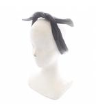コレットマルーフ colette malouf レザーヘアアクセサリー ワイヤーカチューシャ 黒 ブラック /SR