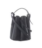 ポレーヌ POLENE NUMERO HUIT MINI カヌレバッグ ハンドバッグ ショルダーバッグ 2way バケットバッグ 黒 ブラック /RI ■OS