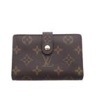 ルイヴィトン LOUIS VUITTON ポルトモネ ビエ ヴィエノワ 二つ折り財布 ウォレット スナップボタン ラムファー モノグラム柄 茶 ブラウン M61663 /RI ■OS ■OH