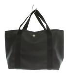 エルベシャプリエ Herve Chapelier 26SS 604G スクエアトートM ハンドバッグ キャンバス ワンカラー ノワール 黒 ブラック /BB