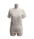 ステラマッカートニー STELLA McCARTNEY KIDS Tシャツ 半袖 クルーネック 花柄 プリント 14+ 白 ホワイト /BB