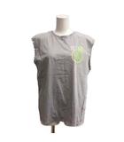 ザラ ZARA NIRVANA ロゴ プリント Tシャツ ノースリーブ クルーネック 13-14 グレー /BB