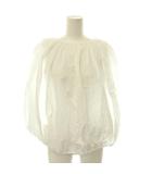 セルリ CELERI 25SS Cocoon Blouse ブラウス ノースリーブ プルオーバー コットン ホワイト /DO ■OS