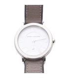 マークジェイコブス MARC JACOBS Riley CementレザーWatch クォーツ 腕時計 グレージュ MJ1468 /SR