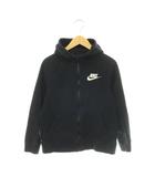 ナイキ NIKE キッズ フルジップパーカー ジャケット M 10-12 黒 ブラック /NR ■OS