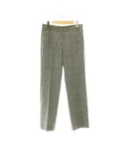 セオリーリュクス theory luxe GLENCHECK2 MISUERTE テーパードパンツ ウール 38 グレー /MY ■OS