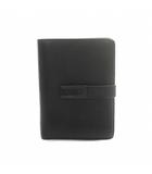 ロエベ LOEWE バーティカルウォレット ミディアム 二つ折り財布 小銭入れ レザー 黒 ブラック /MI ■OS ■OH ■SH