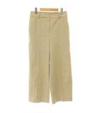 プラステ PLST 24SS ワイドパンツ リネン混 M ベージュ /HS ■OS