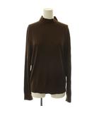 セオリー Theory Regal Wool Tneck P ニット ハイネック ウール 長袖 L 茶 ブラウン /HS ■OS