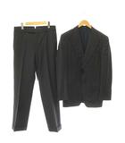 トムフォード TOM FORD スーツ セットアップ ストライプ テーラードジャケット パンツ 21AL41 ウール 46C ダークネイビー ホワイト /ES ■OS ■SH