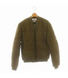 ロエベ LOEWE ラムレザーボンバーブルゾン ジャケット アウター 46 S カーキ /AQ ■OS ▲H