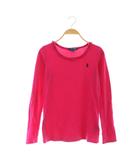 ラルフローレン RALPH LAUREN フリルネックカットソー プルオーバー L 150 ピンク /CX ■OS ■AX