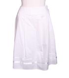 エフデ ef-de 17SS リネン混 タッグ スカート /tk0514 ■PN