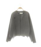 ナゴンスタンス nagonstans 23AW  flap cardigan カーディガン M グレー /MI ■OS
