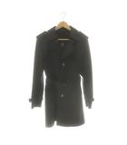 バーバリーブラックレーベル BURBERRY BLACK LABEL ライナー付き トレンチコート M 黒 /MI ■OS ■GY09