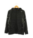 ミズノ MIZUNO ジャケット フード 中綿 XL 黒 /MI ■OS ■FR