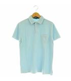 ポロ バイ ラルフローレン Polo by Ralph Lauren ポロシャツ 半袖 コットン S 水色 /NR ■OS ■FR