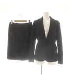 ザ・スーツカンパニー THE SUIT COMPANY she スーツ セットアップ テーラードジャケット タイトスカート 36 38 濃紺 /MI ■OS ■FR