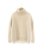 B&Y ユナイテッドアローズ BEAUTY&YOUTH ビューティー&ユース FINEWOOLワイドタートルネックニットプルオーバー セーター 長袖 グレージュ /DF ■OS ■AX