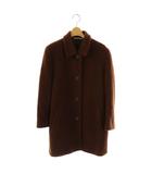 アクアスキュータム AQUASCUTUM コート ステンカラー ウール 茶 /NR ■OS ■AX