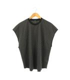 アイテムズ ITEMS ジャガードカットベスト 総柄 M ブラック /DF ■OS ■AX