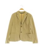 ラルフローレン RALPH LAUREN コットン テーラードジャケット 2B 7f ベージュ /MY ■OS ■GY14