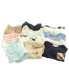 キッズ まとめ売り×14点 Tシャツ スウェット ワンピース スカート パンツ パーカー ロンパース 帽子 12m 80～90cm S マルチカラー /NR ■OS ■GY14