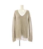 ドゥーズィエムクラス DEUXIEME CLASSE 25SS Fascinating ニット セーター リネン グレージュ /HK ■OS