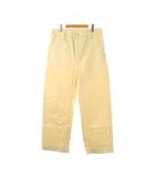 ホームスパン homspun ワイドチノパン ボタンフライ S アイボリー /DO ■OS ■SH