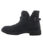 アグ オーストラリア UGG australia エリサ ミニ丈ブーツ ムートンブーツ 26cm 黒 ブラック 1116107 /SR