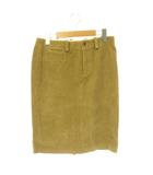 ラルフローレン RALPH LAUREN スカート タイト ミニ コーデュロイ 7 ベージュ /HK ■OS ■MA